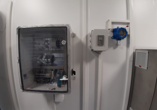 Центр экспериментальной и прикладной вирусологии НАН Беларуси. Установка системы озонирования для дезинфекции сточных вод