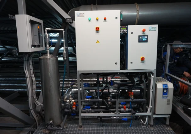 СП «Санта Бремор» ООО в Бресте.  Установка системы озонирования воды для технологического процесса