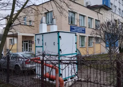 Камера гашения напора возле КНС-1 по ул. Гоголя в Бресте