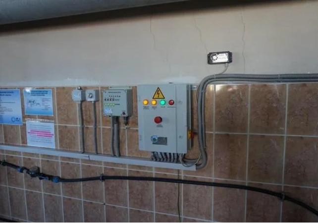 КНС № 1 в Бресте.  Установка системы очистки воздуха и удаления запахов