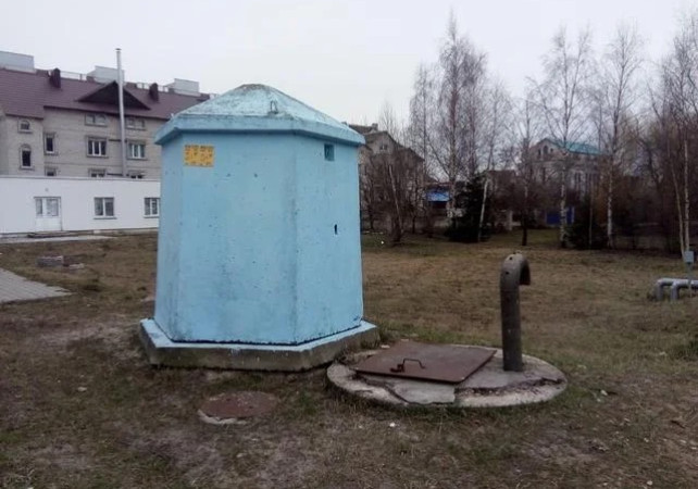 КНС № 14 в Могилеве. Установка системы по удалению запахов и жира