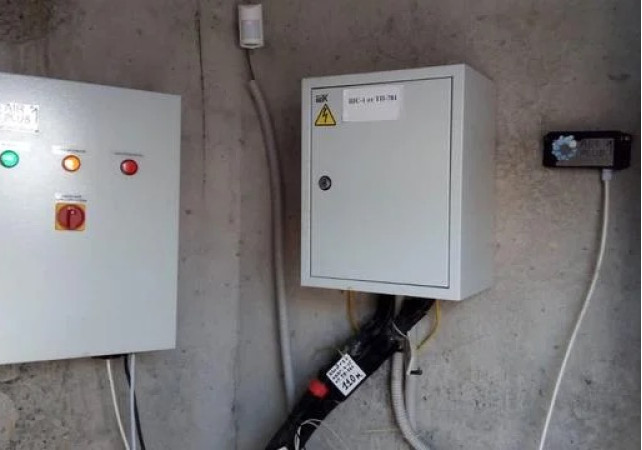 КНС № 14 в Могилеве. Установка системы по удалению запахов и жира