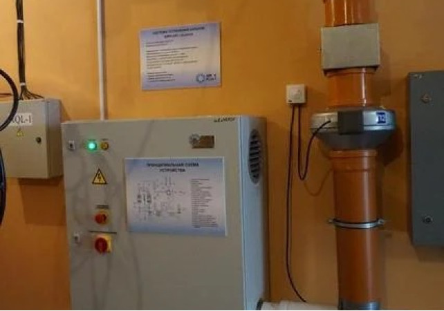 КНС  №14 в Бресте. Установка систем очистки воздуха и удаления запахов