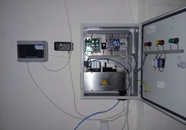  ОАО «Здравушка-милк», Холопеничский производственный участок.  Установка автоматической системы обеззараживания помещений ЭВО