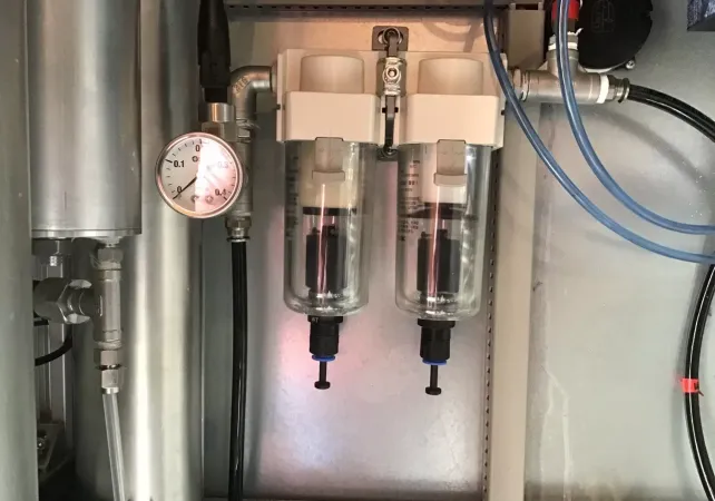 КНС № 4  в Бресте. Установка системы очистки воздуха и нейтрализации запахов.