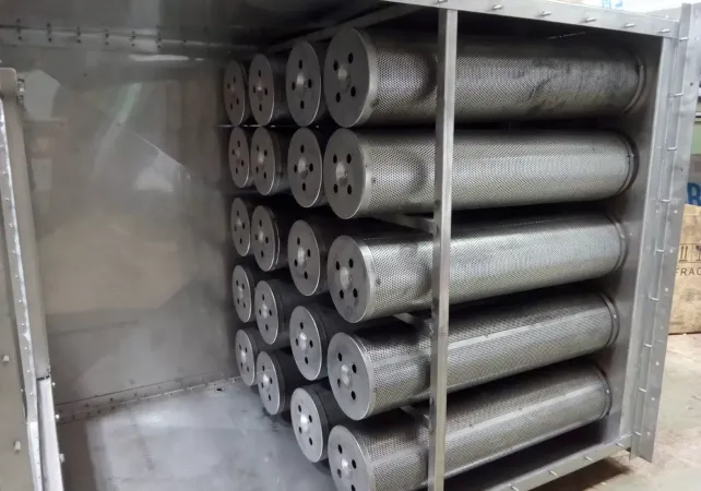 КНС № 4  в Бресте. Установка системы очистки воздуха и нейтрализации запахов.